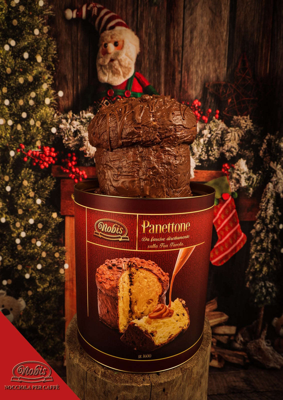 Panettone Nobis Ricoperto di Cioccolato (kit)